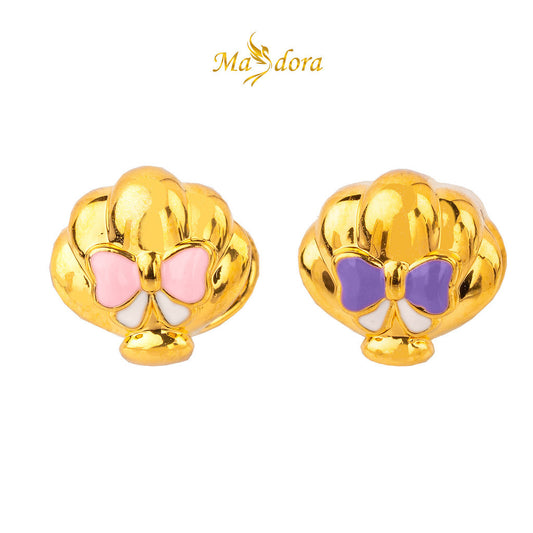 MASDORA 999 Gold Beads Bead Emas ~ HG Shelly Ribbon (EMAS 999/24K)