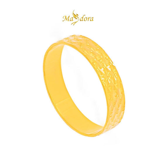 MASDORA 916 Gold Ring Rings Cincin Emas ~ Simple Mona (EMAS 916/22K)
