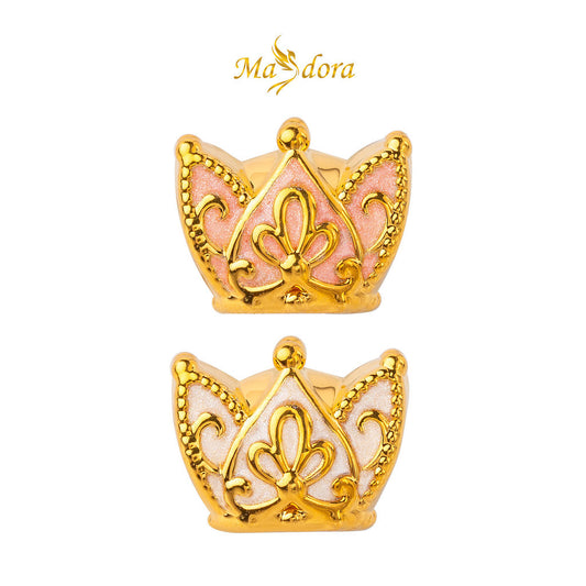 MASDORA 999 Gold Beads Bead Emas ~ HG Fairy Crown (EMAS 999/24K)