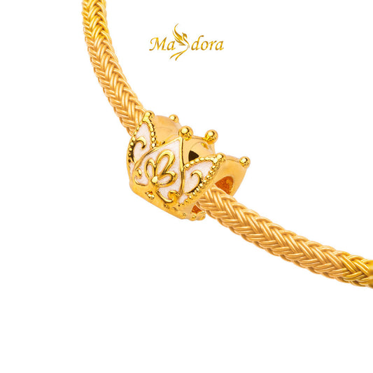 MASDORA 999 Gold Beads Bead Emas ~ HG Fairy Crown (EMAS 999/24K)