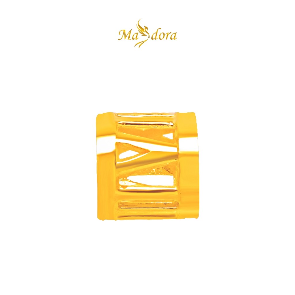 MASDORA 916 Gold Pendant Loket Emas ~ Roman Loop (EMAS 916/22K)