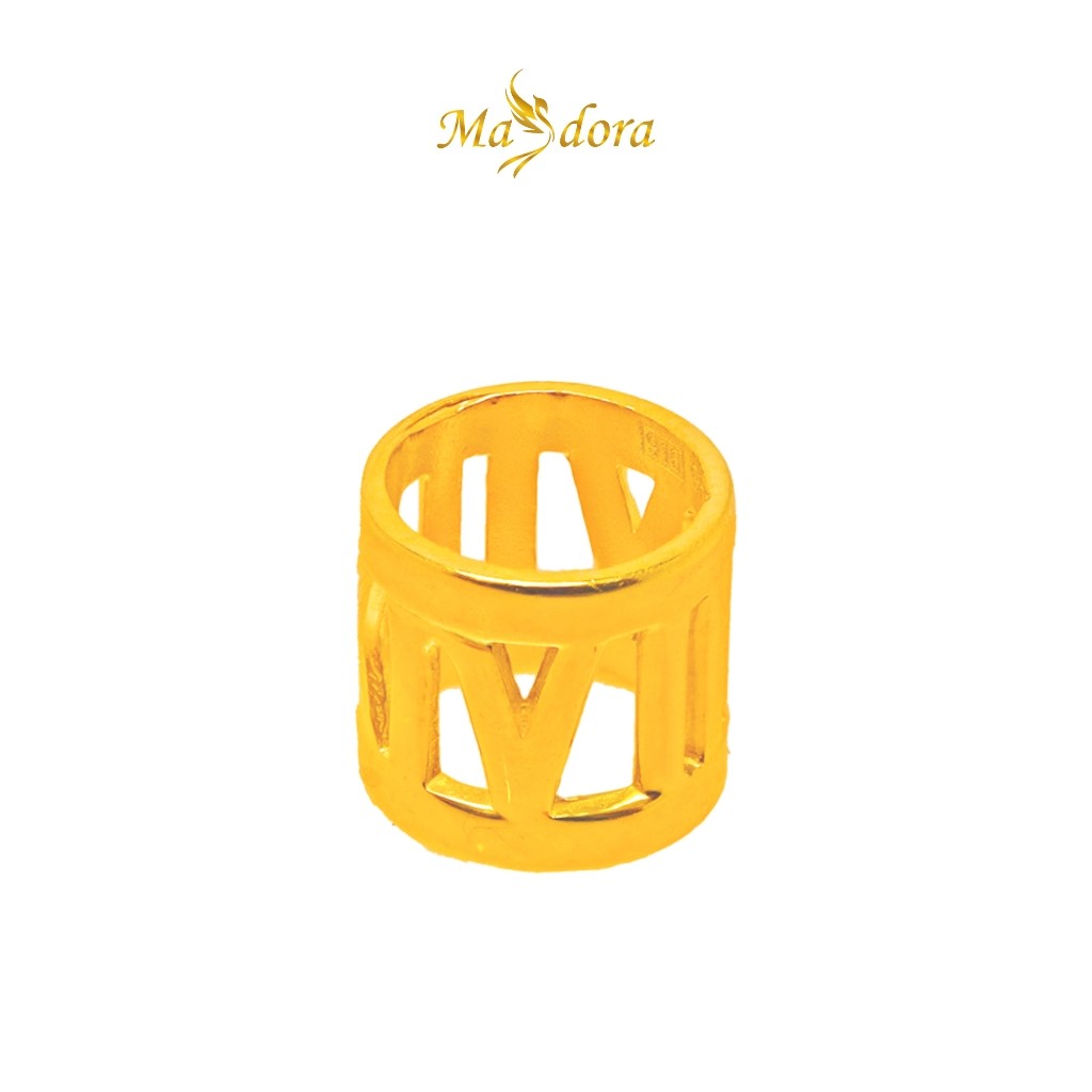 MASDORA 916 Gold Pendant Loket Emas ~ Roman Loop (EMAS 916/22K)