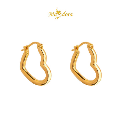 MASDORA 999 Gold Earring Earrings Subang Emas ~ Sincero Hook (EMAS 999/24K)