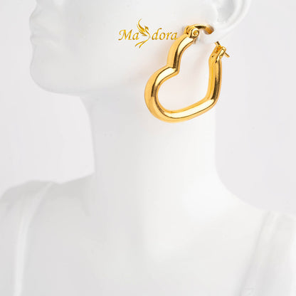 MASDORA 999 Gold Earring Earrings Subang Emas ~ Sincero Hook (EMAS 999/24K)