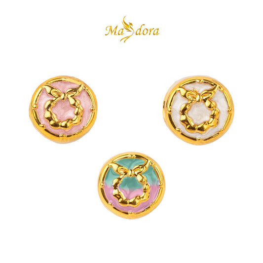 MASDORA 999 Gold Beads Bead Emas ~ HG Round Hairband (EMAS 999/24K)