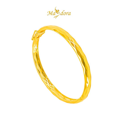 MASDORA 916 Gold Bangle Gelang Tangan Emas ~ Leena Gold (EMAS 916/22K)