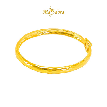 MASDORA 916 Gold Bangle Gelang Tangan Emas ~ Leena Gold (EMAS 916/22K)