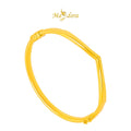 MASDORA 916 Gold Bangle Gelang Tangan Emas ~ Exclusive V (EMAS 916/22K)