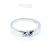 SILVERA 925 Silver Ring Rings Cincin Perak ~ True Love Wedding Band, 925 Silver by Masdora