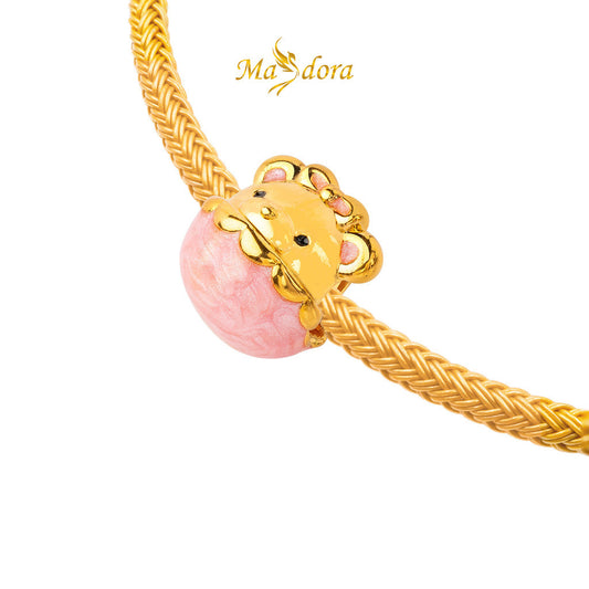 MASDORA 999 Gold Beads Bead Emas ~ HG Hiding Bear (EMAS 999/24K)