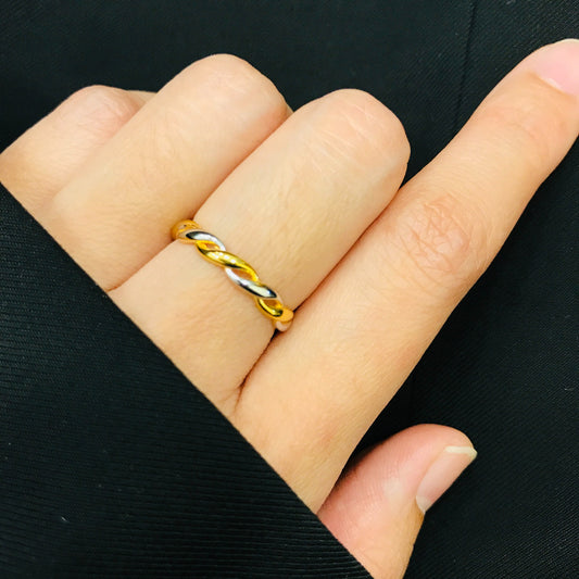 MASDORA 916 Gold Ring Rings Cincin Emas ~ Emirates Star Zahra Duotone (EMAS 916/22K)