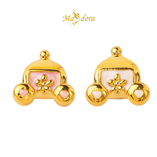 MASDORA 999 Gold Beads Bead Emas ~ HG Pumpkin Car (EMAS 999/24K)