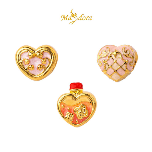 MASDORA 999 Gold Beads Bead Emas ~ HG Pleasing Heart  (EMAS 999/24K)