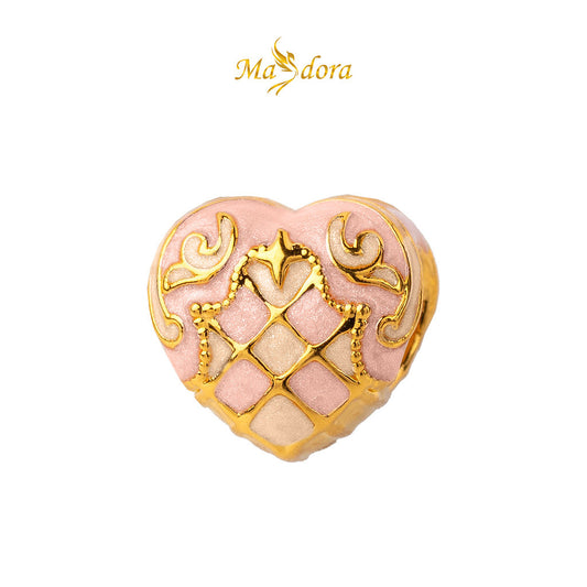 MASDORA 999 Gold Beads Bead Emas ~ HG Pleasing Heart  (EMAS 999/24K)