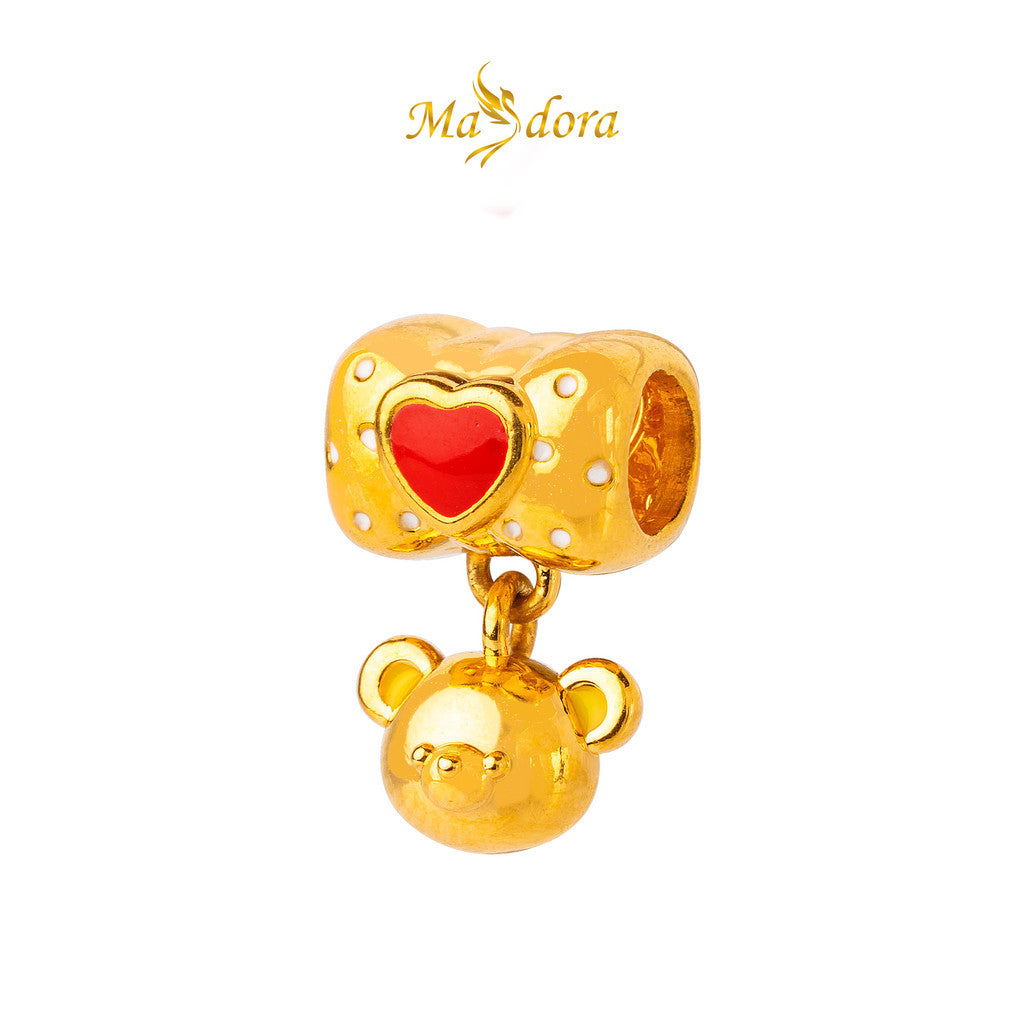 MASDORA 999 Gold Beads Bead Emas ~ HG Teddy Bear (EMAS 999/24K)