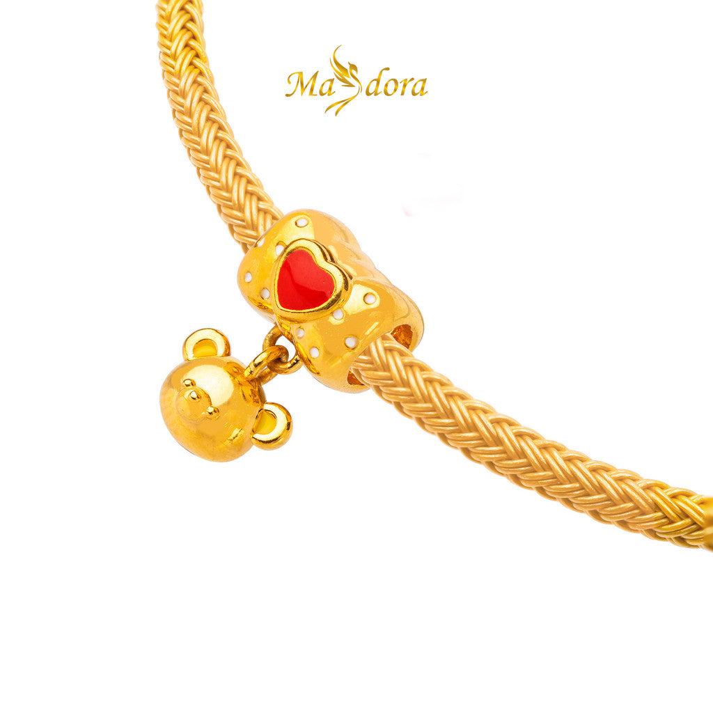 MASDORA 999 Gold Beads Bead Emas ~ HG Teddy Bear (EMAS 999/24K)