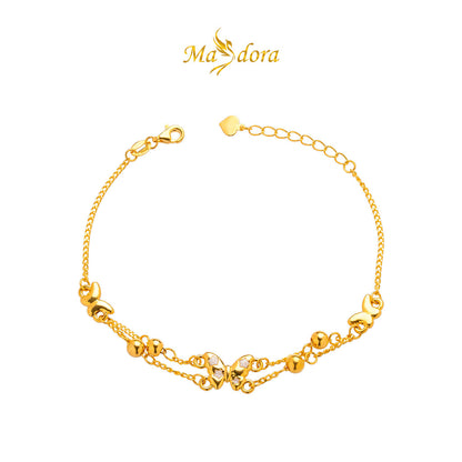 MASDORA 999 Gold Bracelet Rantai Tangan Emas ~ Cute Enamel Edition (EMAS 999/24K)