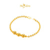 MASDORA 916 Gold Bracelet Rantai Tangan Emas ~ Shining Sauh 7 Swirl (EMAS 916/22K)