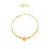 MASDORA 999 Gold Bracelet Rantai Tangan Emas ~ Blooming Camellia (EMAS 999/24K)
