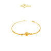 MASDORA 999 Gold Bracelet Rantai Tangan Emas ~ Blooming Camellia (EMAS 999/24K)