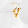 MASDORA 999 Gold Earring Earrings Emas ~ Golden Elegant V (EMAS 999/24K)