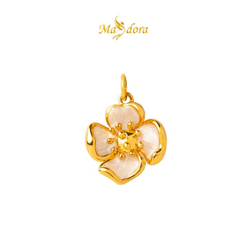 MASDORA 999 Gold Pendant Loket Emas ~ Cherry Blossom  (EMAS 999/24K)