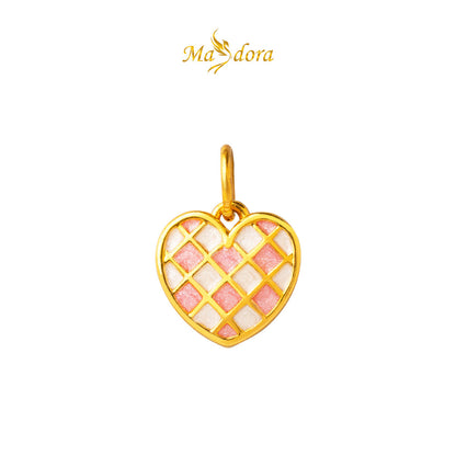 MASDORA 999 Gold Pendant Loket Emas ~ Tictac Love  (EMAS 999/24K)
