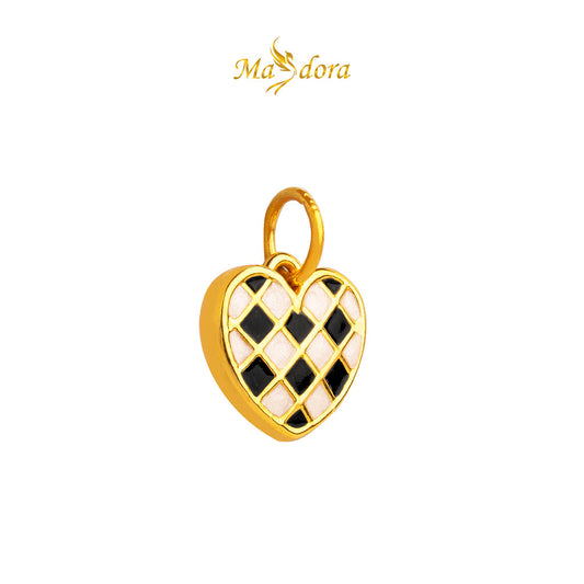 MASDORA 999 Gold Pendant Loket Emas ~ Tictac Love  (EMAS 999/24K)