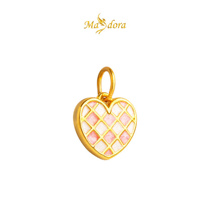 MASDORA 999 Gold Pendant Loket Emas ~ Tictac Love  (EMAS 999/24K)