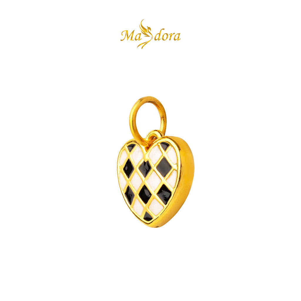 MASDORA 999 Gold Pendant Loket Emas ~ Tictac Love  (EMAS 999/24K)
