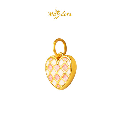 MASDORA 999 Gold Pendant Loket Emas ~ Tictac Love  (EMAS 999/24K)