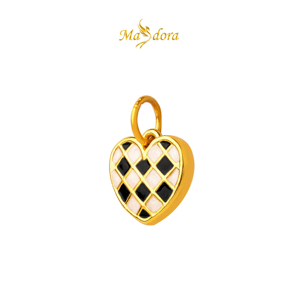 MASDORA 999 Gold Pendant Loket Emas ~ Tictac Love  (EMAS 999/24K)
