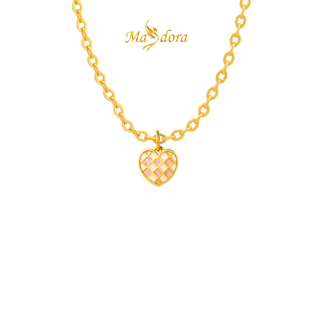 MASDORA 999 Gold Pendant Loket Emas ~ Tictac Love  (EMAS 999/24K)
