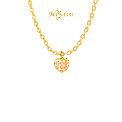 MASDORA 999 Gold Pendant Loket Emas ~ Tictac Love  (EMAS 999/24K)