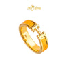 MASDORA 999 Gold Ring Rings Cincin Emas ~ Striking Hers (EMAS 999/24K)