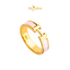 MASDORA 999 Gold Ring Rings Cincin Emas ~ Striking Hers (EMAS 999/24K)