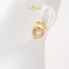 MASDORA 916 Gold Earrings Earring Subang Emas ~ Sparkling Hearty Queen (EMAS 916/22K)