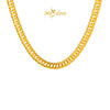 MASDORA 916 Gold Necklace Rantai Leher Emas ~ Lipan Licin (EMAS 916/22K)