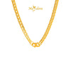 MASDORA 916 Gold Necklace Rantai Leher Emas ~ Lipan Licin (EMAS 916/22K)