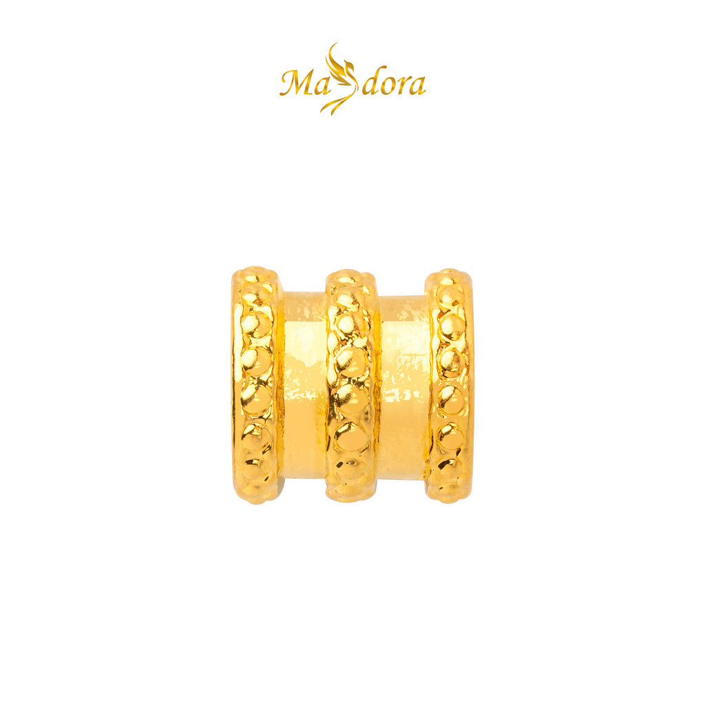 MASDORA 999 Gold Pendant Loket Emas ~ Golden Tube (EMAS 999/24K) -- FREE 925 SILVER NECKLACE!