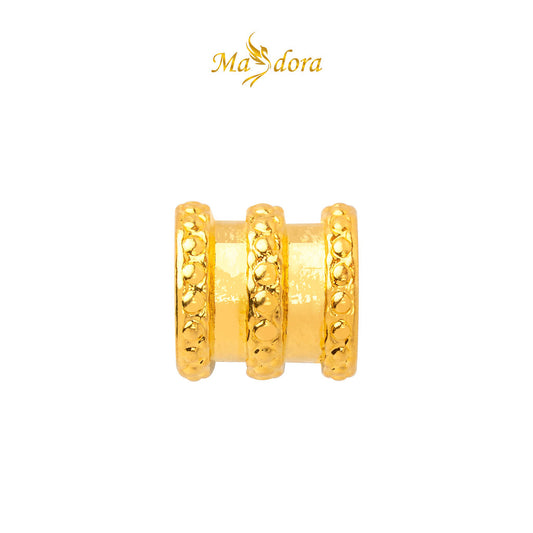 MASDORA 999 Gold Pendant Loket Emas ~ Golden Tube (EMAS 999/24K) -- FREE 925 SILVER NECKLACE!
