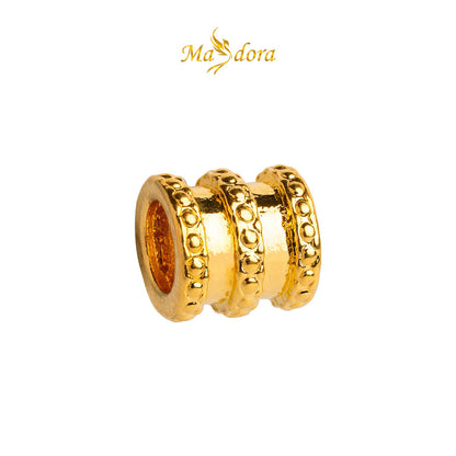 MASDORA 999 Gold Pendant Loket Emas ~ Golden Tube (EMAS 999/24K) -- FREE 925 SILVER NECKLACE!