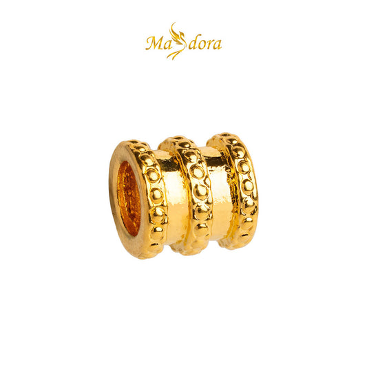 MASDORA 999 Gold Pendant Loket Emas ~ Golden Tube (EMAS 999/24K) -- FREE 925 SILVER NECKLACE!