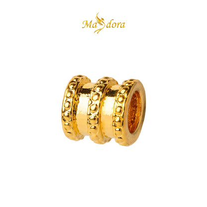 MASDORA 999 Gold Pendant Loket Emas ~ Golden Tube (EMAS 999/24K) -- FREE 925 SILVER NECKLACE!
