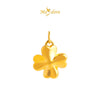 MASDORA 999 Gold Pendant Loket Emas ~ Acutifolia Flower (Pink)  (EMAS 999/24K) -- FREE 925 SILVER NECKLACE!