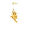 MASDORA 999 Gold Pendant Loket Emas ~ 3D Vast Rose (EMAS 999/24K) -- FREE 925 SILVER NECKLACE!