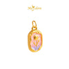 MASDORA 999 Gold Pendant Loket Emas ~ Beaute and The Beastie  (EMAS 999/24K) -- FREE 925 SILVER NECKLACE!