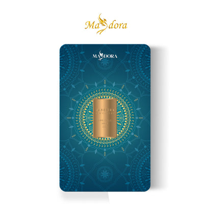 MASDORA 999.9 Gold Bar 2.50GM Collection Series ~ Signature 2025 (EMAS 999.9/24K)