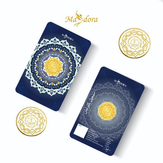 MASDORA 999.9 Gold 2 Dinar (8.50GM) Collection Series ~ Signature 2025 (EMAS 999.9/24K)