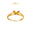 MASDORA 916 Gold Ring Rings Cincin Emas ~ Golden Ethereal Butterfly (EMAS 916/22K)